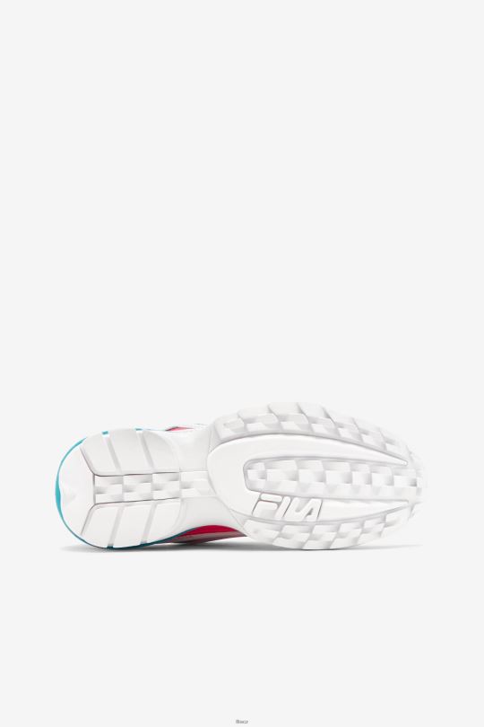 dámský disruptor 2 exp fila bílá/diva růžová/modrá 0668L1172 bílá/diva růžová/modrá FILA