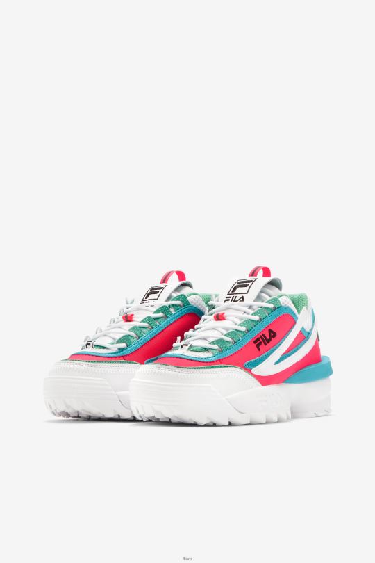 dámský disruptor 2 exp fila bílá/diva růžová/modrá 0668L1172 bílá/diva růžová/modrá FILA