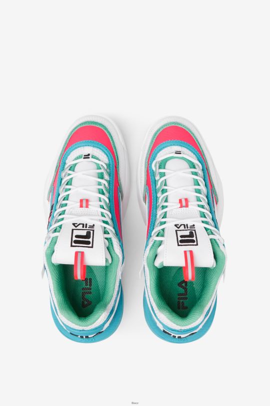 dámský disruptor 2 exp fila bílá/diva růžová/modrá 0668L1172 bílá/diva růžová/modrá FILA