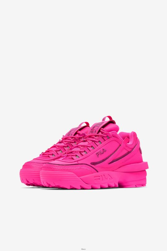 dámský disruptor 2 exp fila pink glo/festival fuchsia 0668L1178 růžová glo/festival fuchsiová FILA