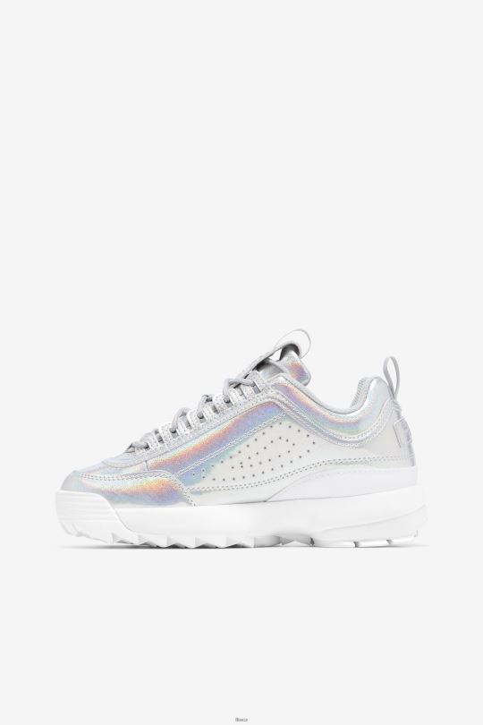 dámský disruptor 2 prémiový iridescent fila iridescent 0668L1142 duhový FILA