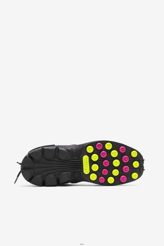 dámský grant kopec 1 x trailpacer pink glow/black/yellow fila 0668L1247 růžová záře/černá/žlutá FILA