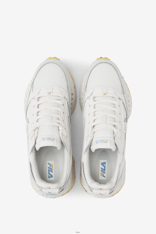 dámské renno n-generation green splatter white/white/blue fog fila 0668L1307 bílá/bílá/modrá mlha FILA