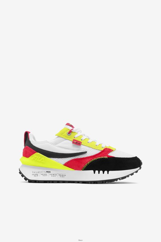 dámské renno n-generation white/diva pink/yellow fila 0668L1313 bílá/diva růžová/žlutá FILA