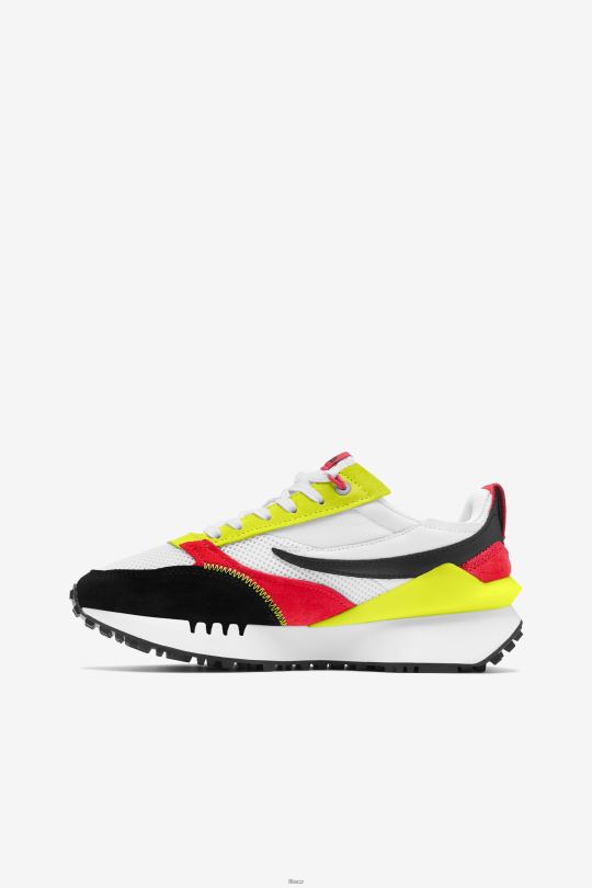dámské renno n-generation white/diva pink/yellow fila 0668L1313 bílá/diva růžová/žlutá FILA