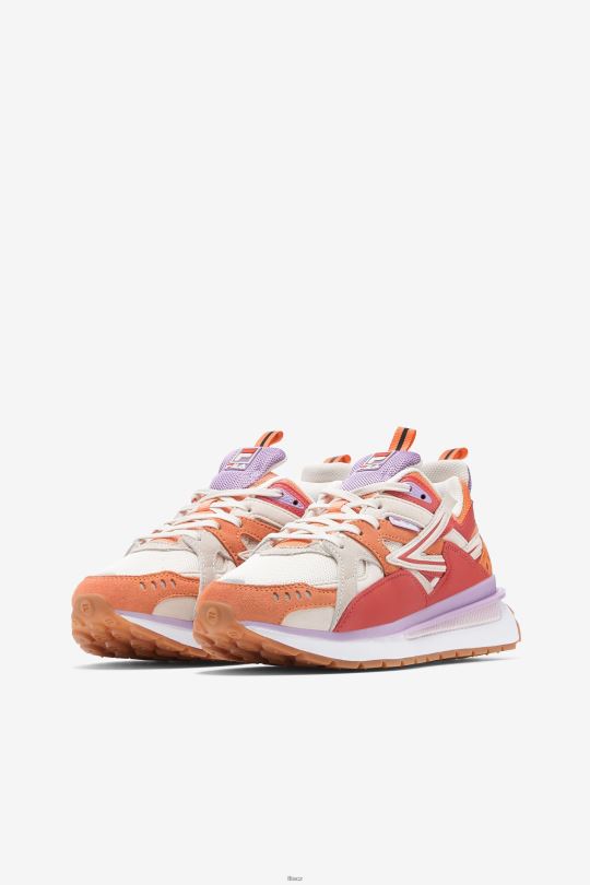 dámské sandály fila bílá/oranžová/kayenne 0668L1274 bílá/oranžová/kayenská FILA