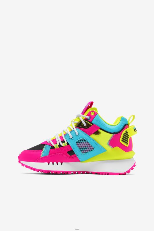 dámské spectra fila pink glo/yellow/black 0668L1208 růžová glo/žlutá/černá FILA