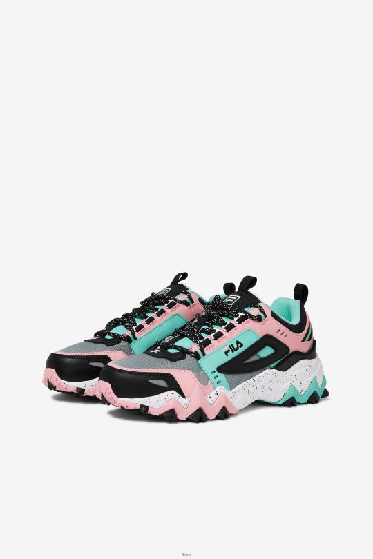 fila aruba blue/black/coral blush dámská dubmont tr 0668L1210 aruba modrá/černá/korálová tvářenka FILA