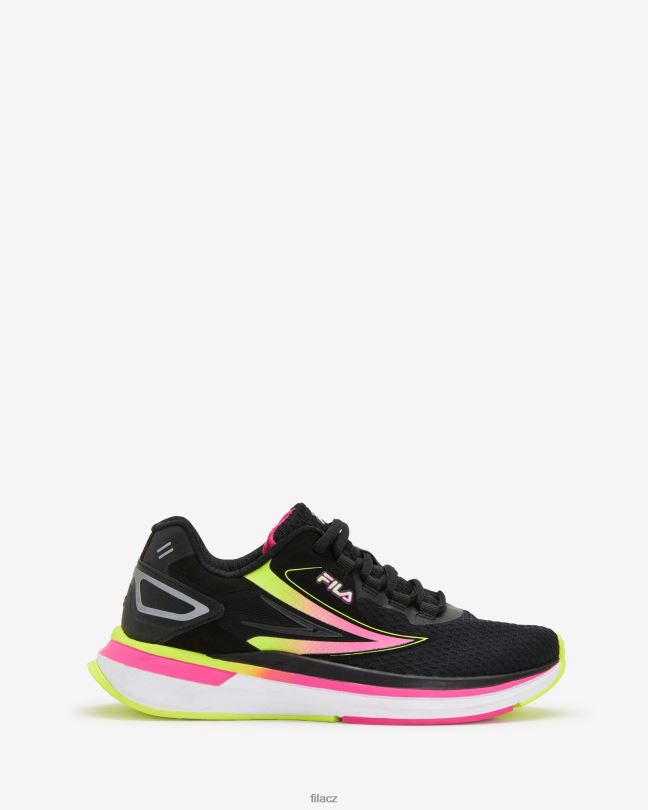 fila black/pinkglo/safeyellow dámská fila instinx 0668L3010 černá/růžová/safeyellow FILA