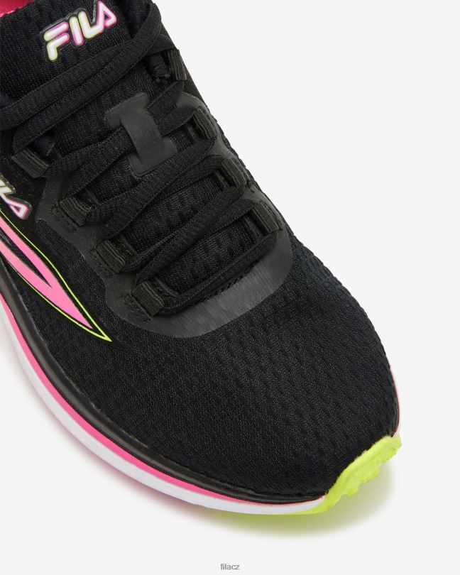 fila black/pinkglo/safeyellow dámská fila instinx 0668L3010 černá/růžová/safeyellow FILA