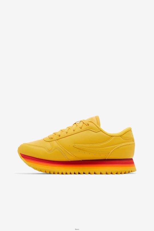 fila citron/rebarbora dámský orbit strip 0668L1294 citron/rebarbora FILA
