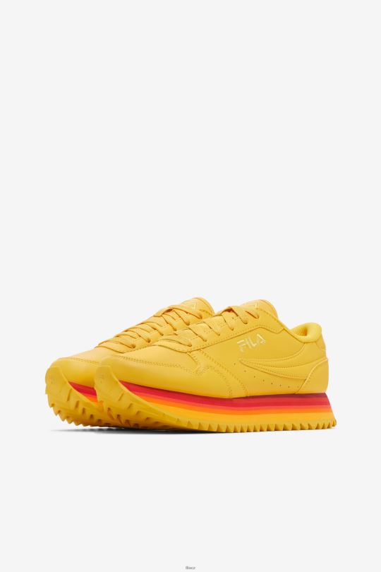fila citron/rebarbora dámský orbit strip 0668L1294 citron/rebarbora FILA