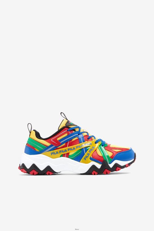 fila citronová/červená/císařská modrá dámská elektromont 0668L1300 citronová/červená/císařská modř FILA