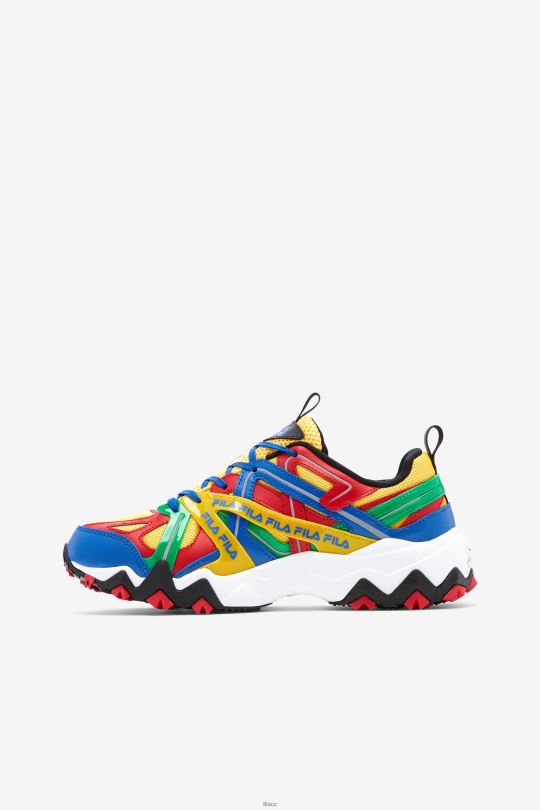 fila citronová/červená/císařská modrá dámská elektromont 0668L1300 citronová/červená/císařská modř FILA