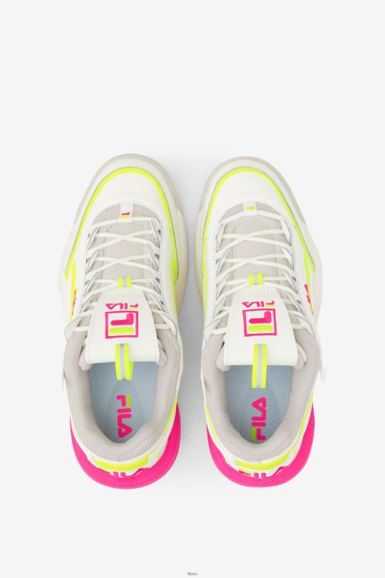 fila dámský disruptor 2 exp bílá/bílá písková/růžová glo 0668L1171 bílý/bílý písek/růžová glo FILA