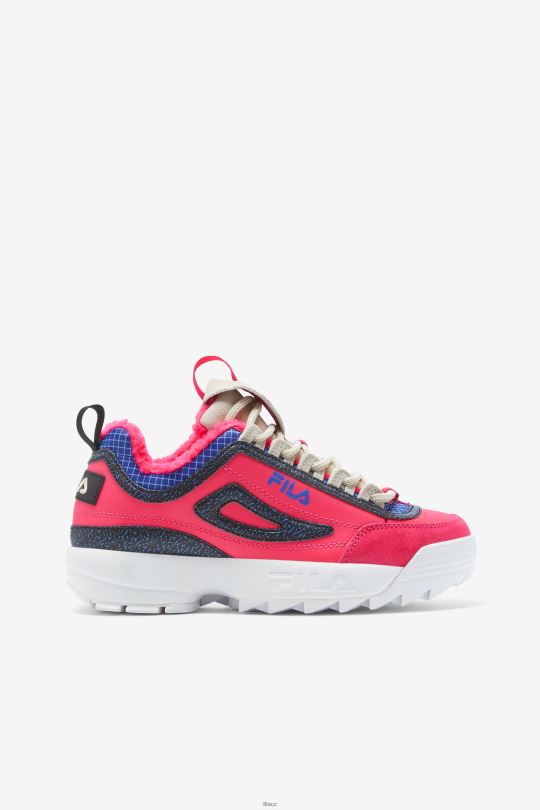 fila dámský disruptor 2 prémiová šumivá/černá/seedpearl 0668L1339 šumivé/černé/perleťové FILA