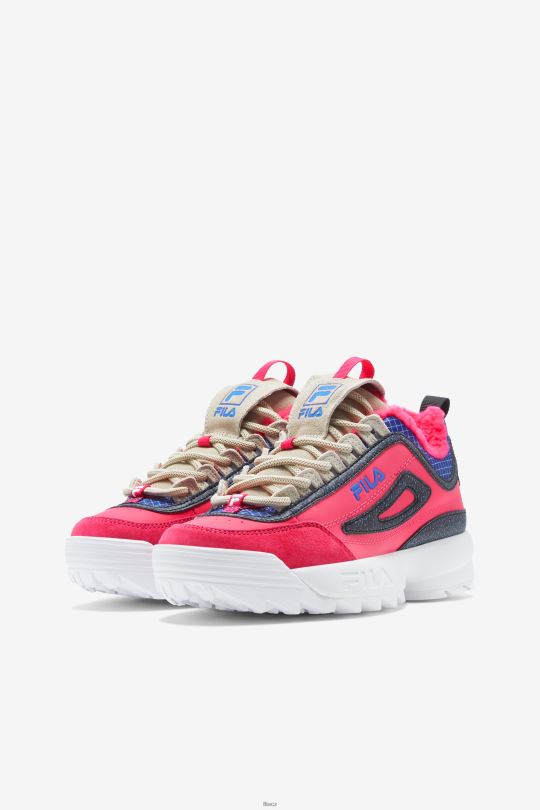 fila dámský disruptor 2 prémiová šumivá/černá/seedpearl 0668L1339 šumivé/černé/perleťové FILA