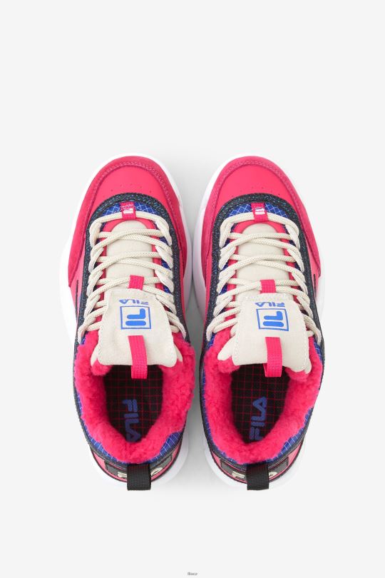 fila dámský disruptor 2 prémiová šumivá/černá/seedpearl 0668L1339 šumivé/černé/perleťové FILA