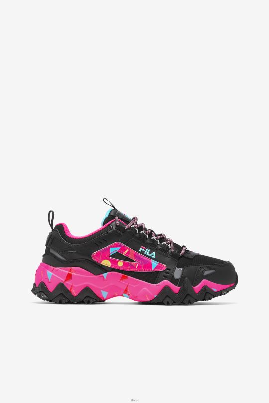 fila dámský dubmont tr black/pink glo/bluefish 0668L1261 černá/růžová glo/modrá rybka FILA