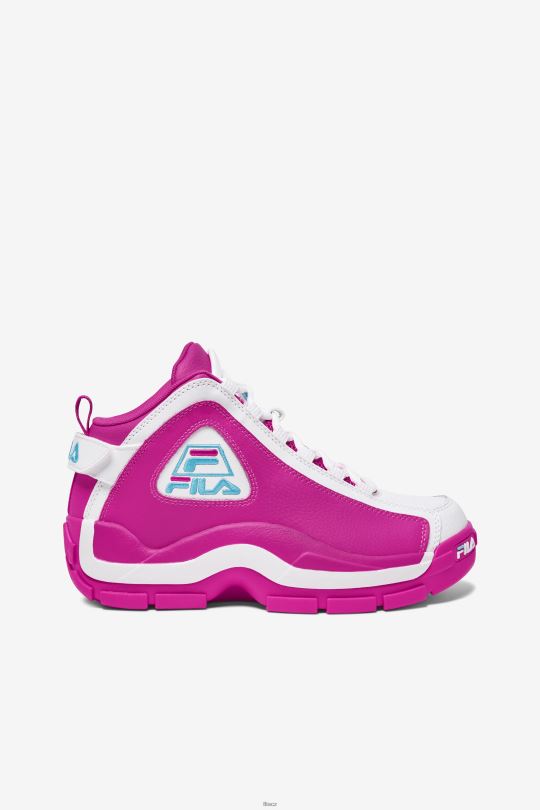 fila dámská grant hill 2 pink glo/white/bluefish 0668L1189 růžová glo/bílá/modrá rybka FILA