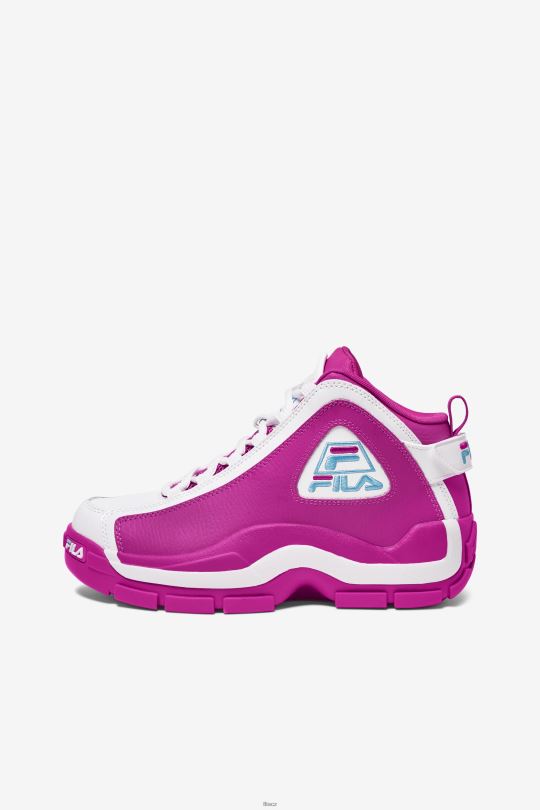 fila dámská grant hill 2 pink glo/white/bluefish 0668L1189 růžová glo/bílá/modrá rybka FILA