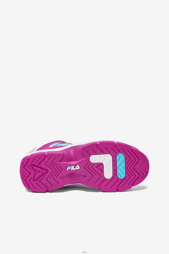 fila dámská grant hill 2 pink glo/white/bluefish 0668L1189 růžová glo/bílá/modrá rybka FILA
