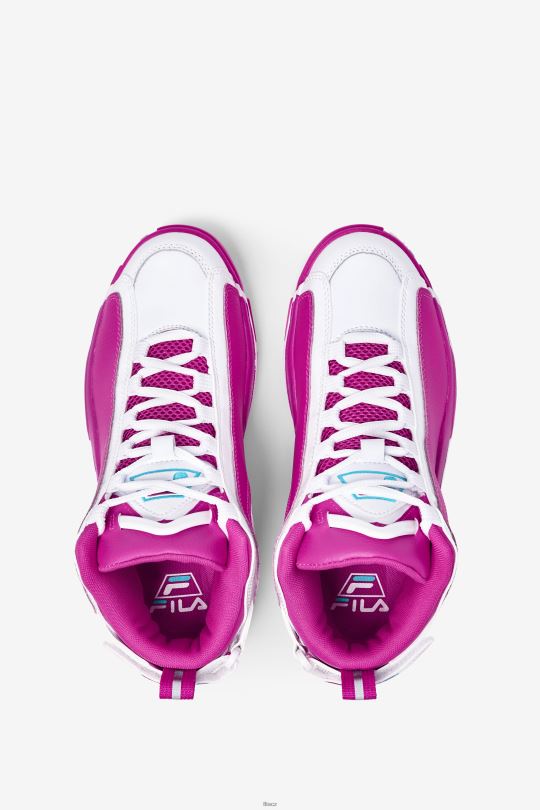 fila dámská grant hill 2 pink glo/white/bluefish 0668L1189 růžová glo/bílá/modrá rybka FILA
