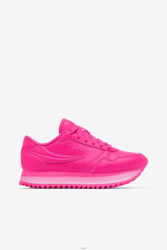 fila dámský orbit pruh růžový glo/růžový 0668L1297 růžová glo/růžová FILA