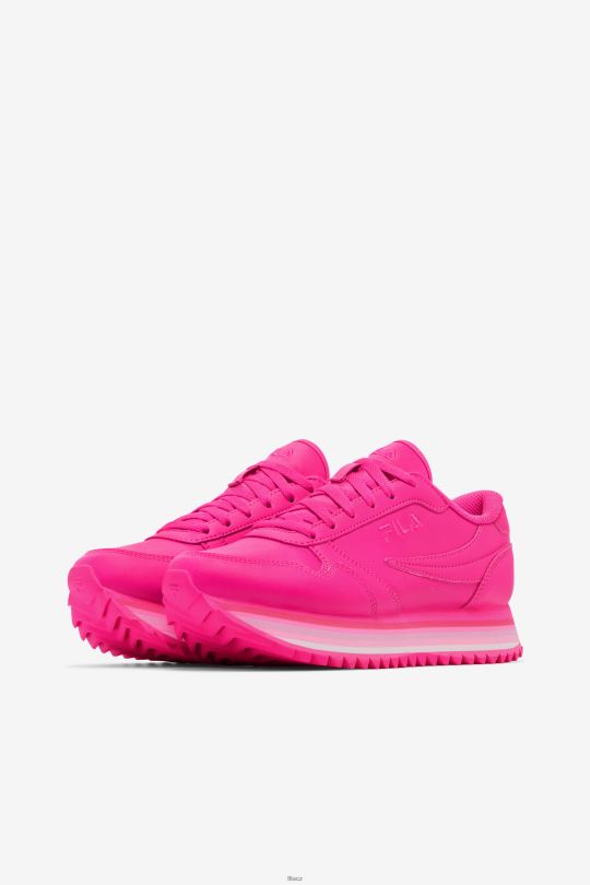 fila dámský orbit pruh růžový glo/růžový 0668L1297 růžová glo/růžová FILA