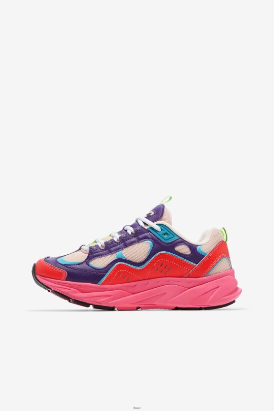 fila ecru/fialová/kaméliová růže dámská trigate 0668L1336 ecru/fialová/kaméliová růže FILA