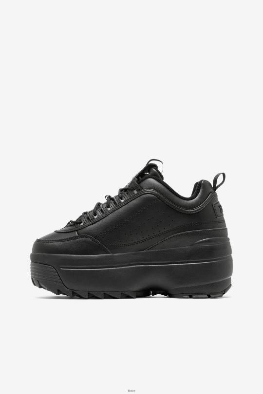 fila černý dámský disruptor 2 klín 0668L1138 Černá FILA