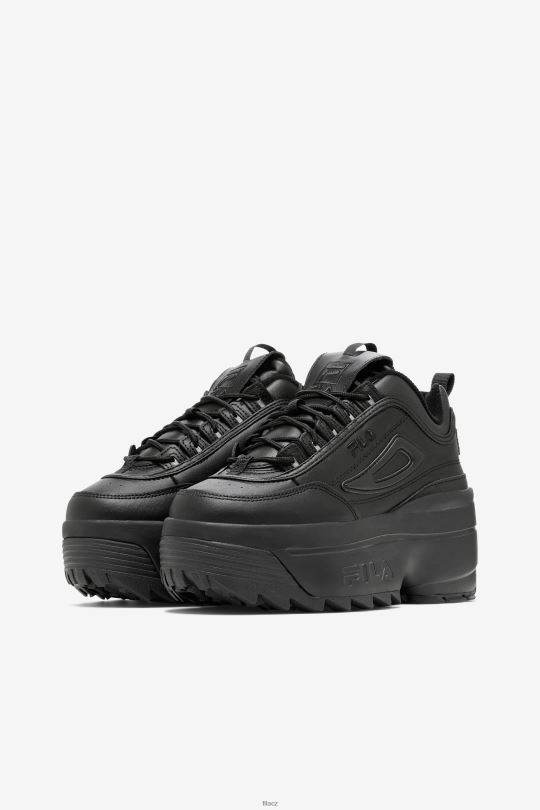 fila černý dámský disruptor 2 klín 0668L1138 Černá FILA