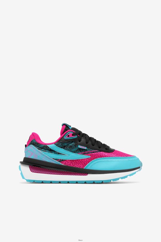 fila černá/růžová glo/bílá dámská renno 0668L1276 černá/růžová glo/bílá FILA