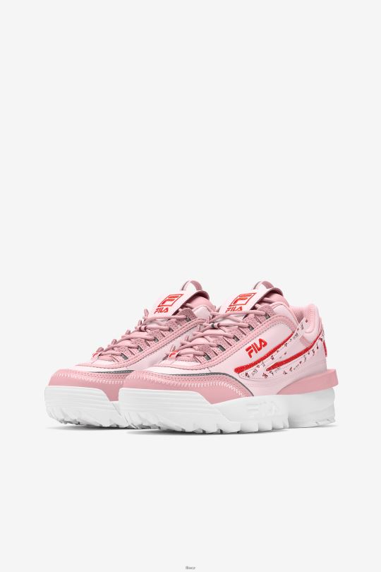 fila korálová tvářenka/růžová/bílá dámský disruptor 2 zk 0668L1174 korálová tvářenka/růžová/bílá FILA