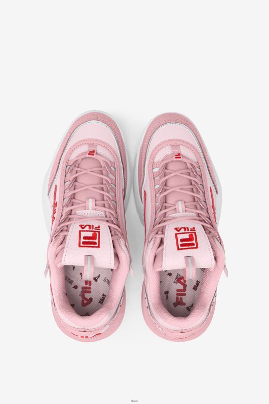 fila korálová tvářenka/růžová/bílá dámský disruptor 2 zk 0668L1174 korálová tvářenka/růžová/bílá FILA