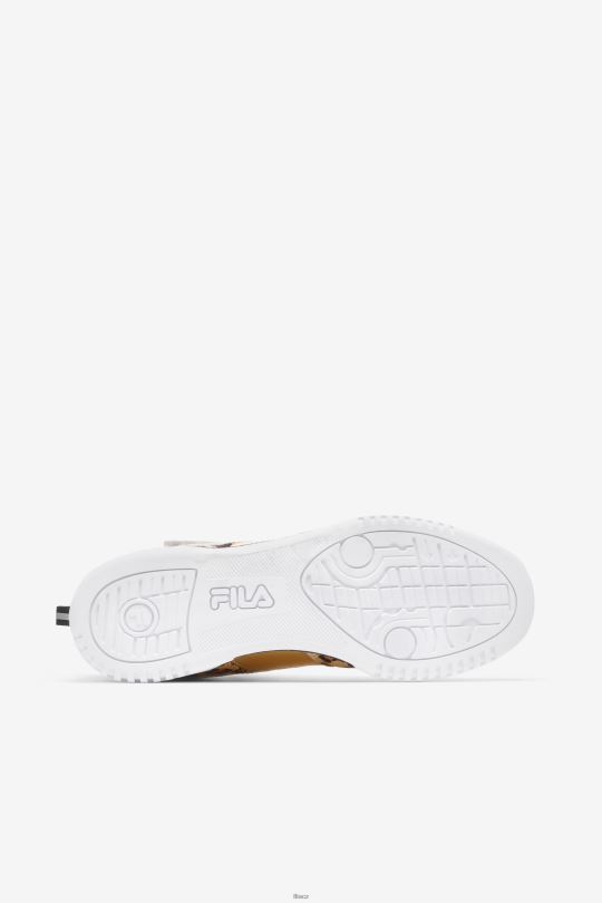 fila metalíza zlatá/bílá/černá dámská f-14 metalíza 0668L1204 metalická zlatá/bílá/černá FILA