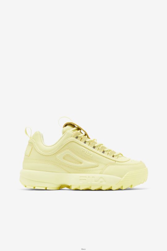 fila tender yellow dámský disruptor 2 premium 0668L1168 něžně žlutá FILA