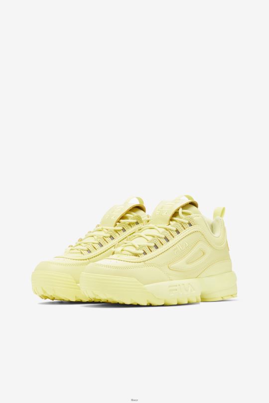 fila tender yellow dámský disruptor 2 premium 0668L1168 něžně žlutá FILA