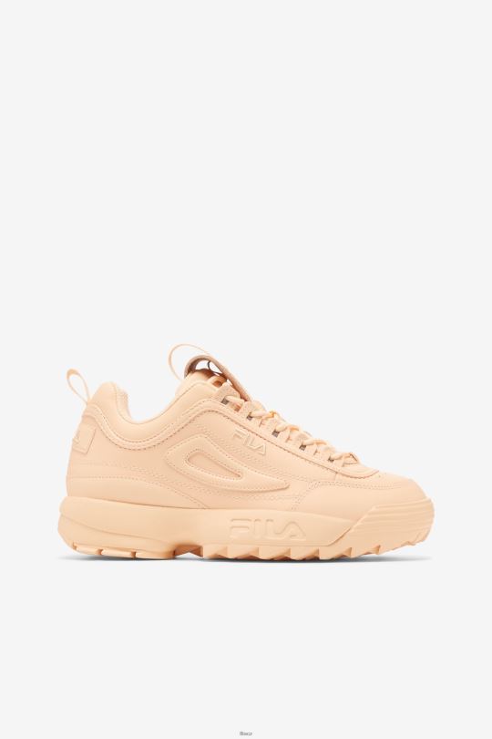 jemný broskev dámský disruptor 2 prémiová fila 0668L1164 jemná broskev FILA