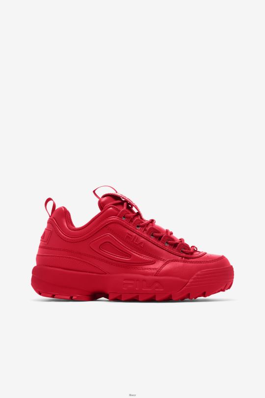 red fila dámský disruptor 2 premium 0668L1161 Červené FILA