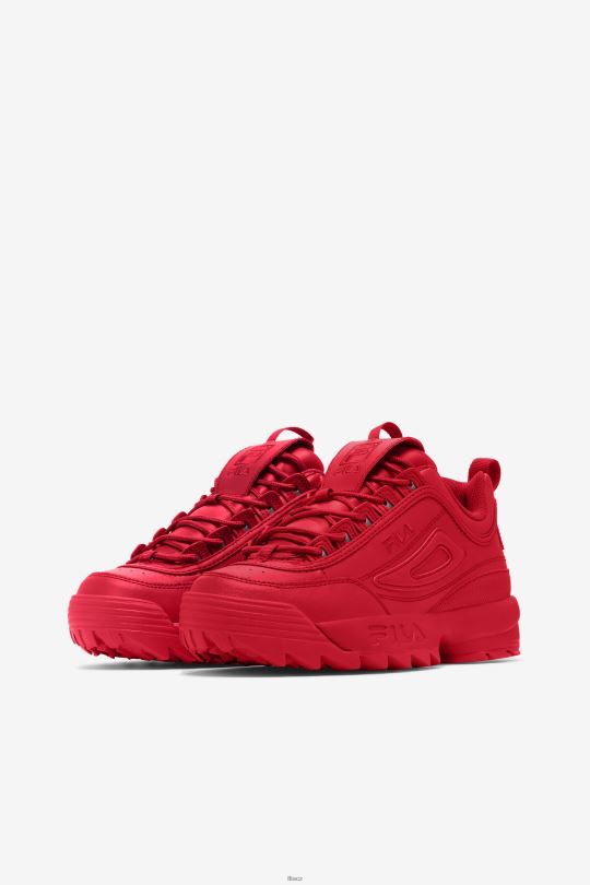 red fila dámský disruptor 2 premium 0668L1161 Červené FILA