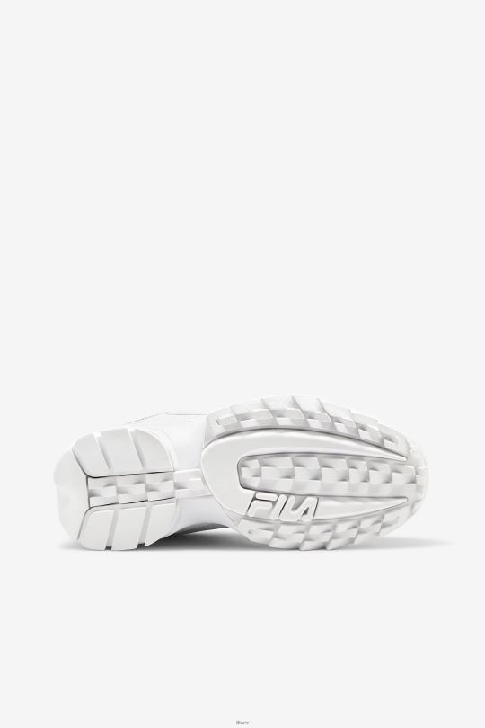 triple white fila dámský disruptor 2 premium 0668L1191 trojitá bílá FILA