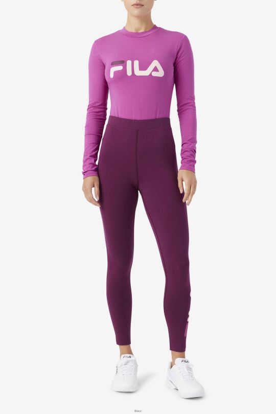 fila rouge/potpourri/hroznové víno chaya body 0668L1744 rouge/potpourri/hroznové víno FILA
