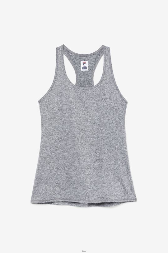 Heather fila pickleball racerback tank 0668L2019 vřes FILA
