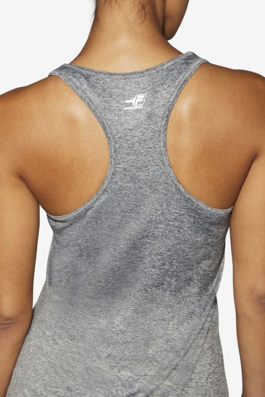 Heather fila pickleball racerback tank 0668L2019 vřes FILA