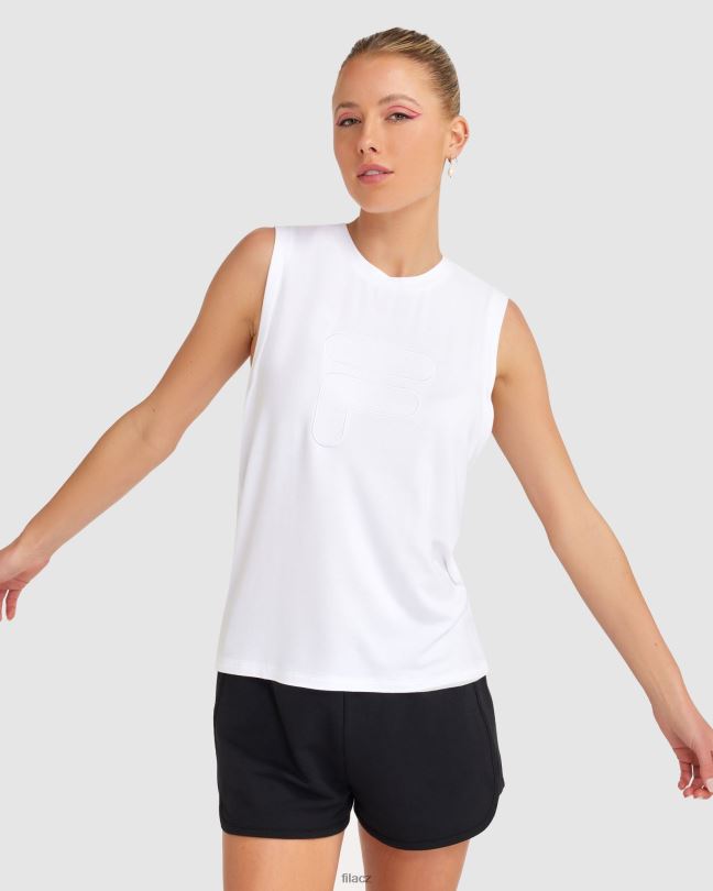 bílé dámské tílko fila spencer 0668L2811 bílý FILA