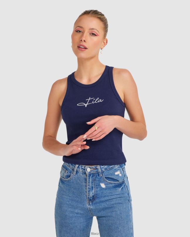 dámské cinzia rib tank new navy fila 0668L2831 nové námořnictvo FILA