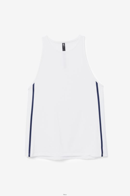 fila bílá/bílý vřes/černý fi-lux volné tílko 0668L1930 bílý/bílý vřes/černý FILA