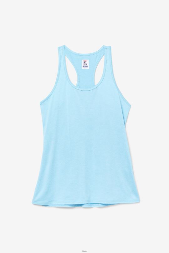 fila bluefish heather pickleball racerback tank 0668L2020 bluefish vřes FILA