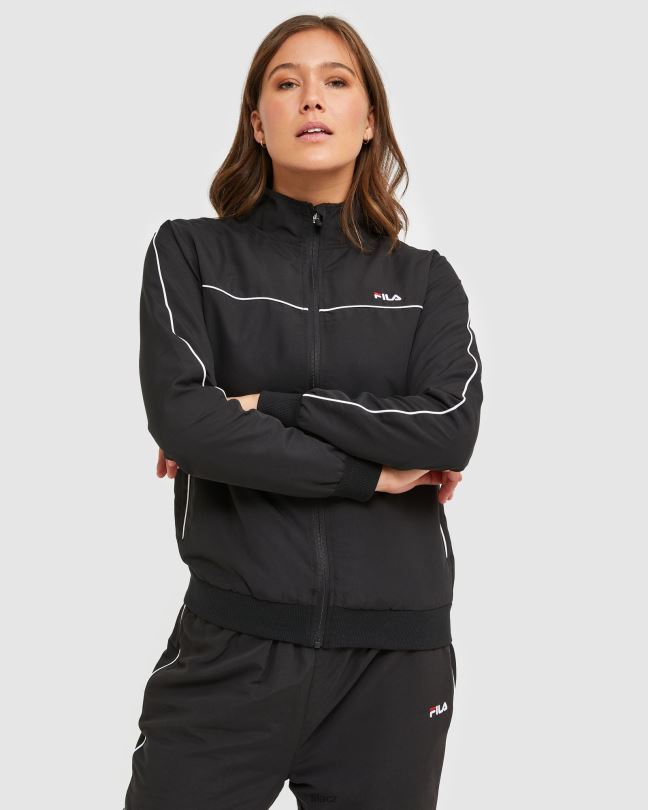 fila classic dámská bunda z mikrovlákna černá 0668L2881 Černá FILA